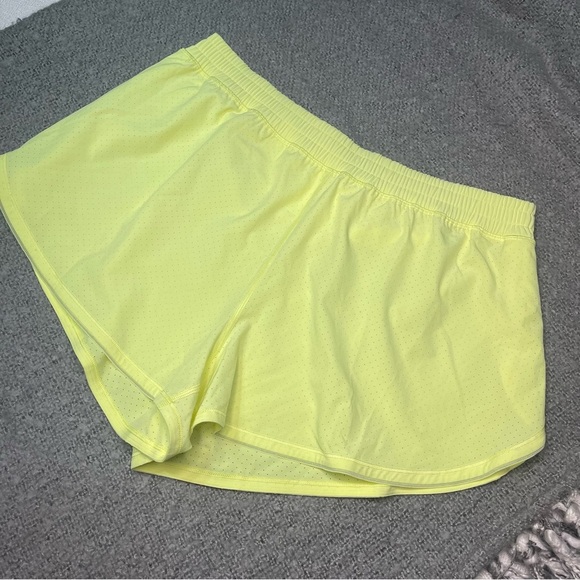 Lululemon Surefire Short High Rise Swift Athletic Shorts Florid Flash 12 - Picture 5 of 10